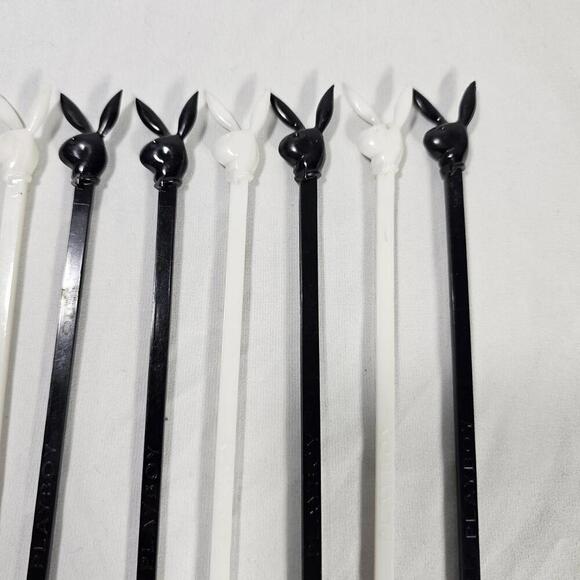 Lot Of 21 Rare Playboy Bunny Swizzle Sticks/Drink Stirrers. Bar Cart Party Favor - Picture 6 of 7